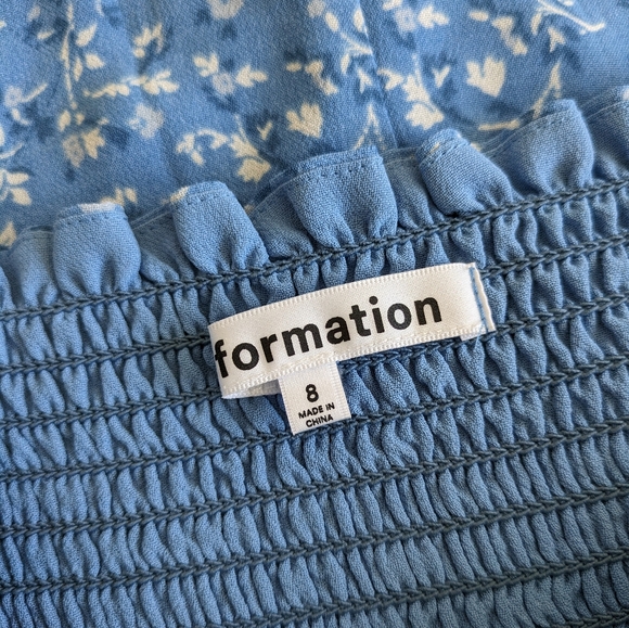 Reformation Smocked Elle Mini Dress - Picture 6 of 10